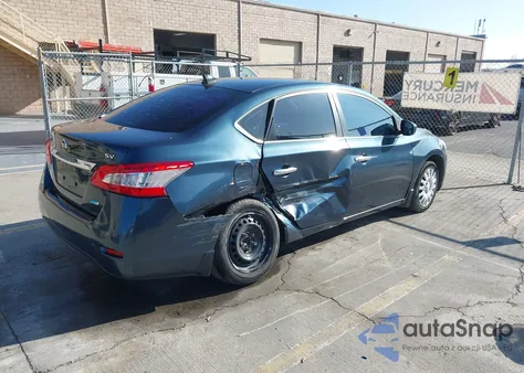 2014 Nissan Sentra Sv from USA, damaged, VIN 3N1AB7AP0EL630231